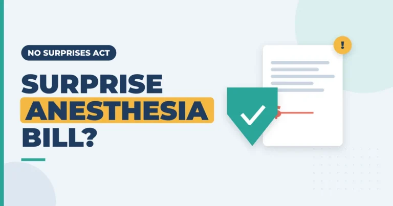 out of network anesthesiologist in network hospital